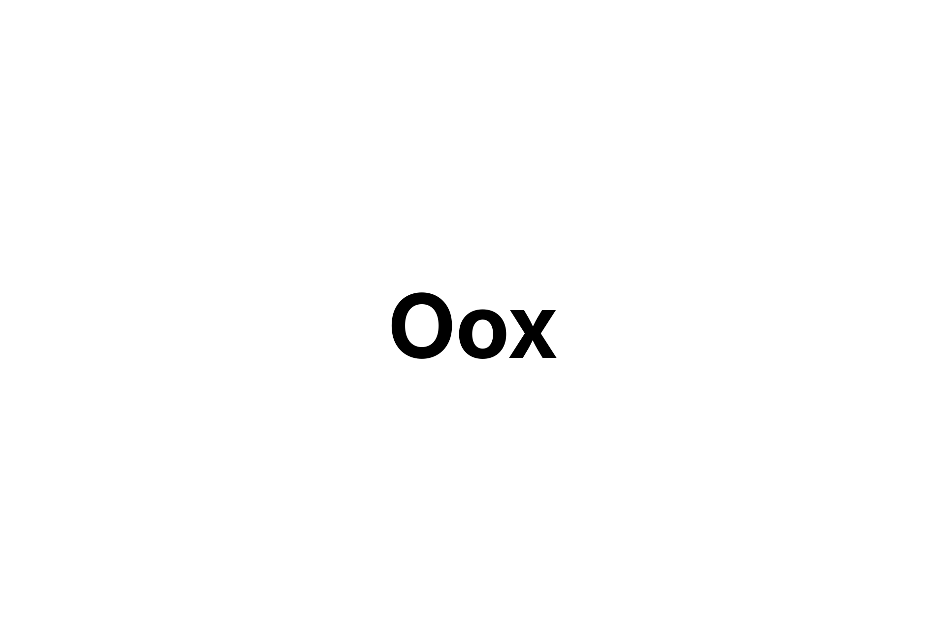 Oox のロゴ